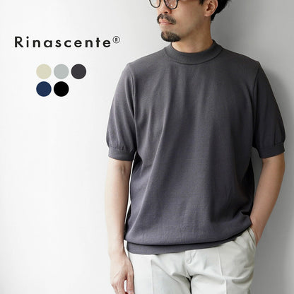 RINASCENTE（リナシェンテ） ハイブリッド ニットTシャツ