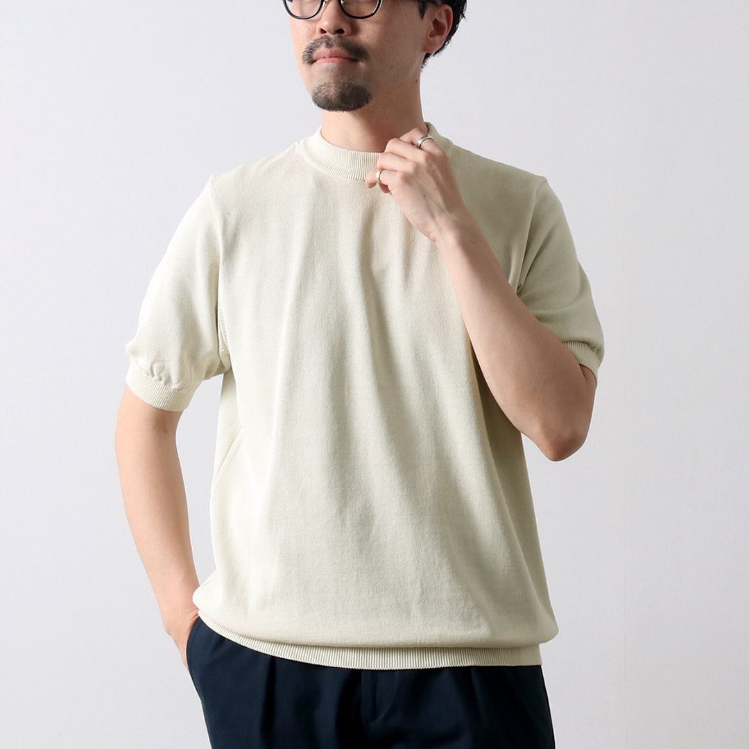 RINASCENTE（リナシェンテ） ハイブリッド ニットTシャツ