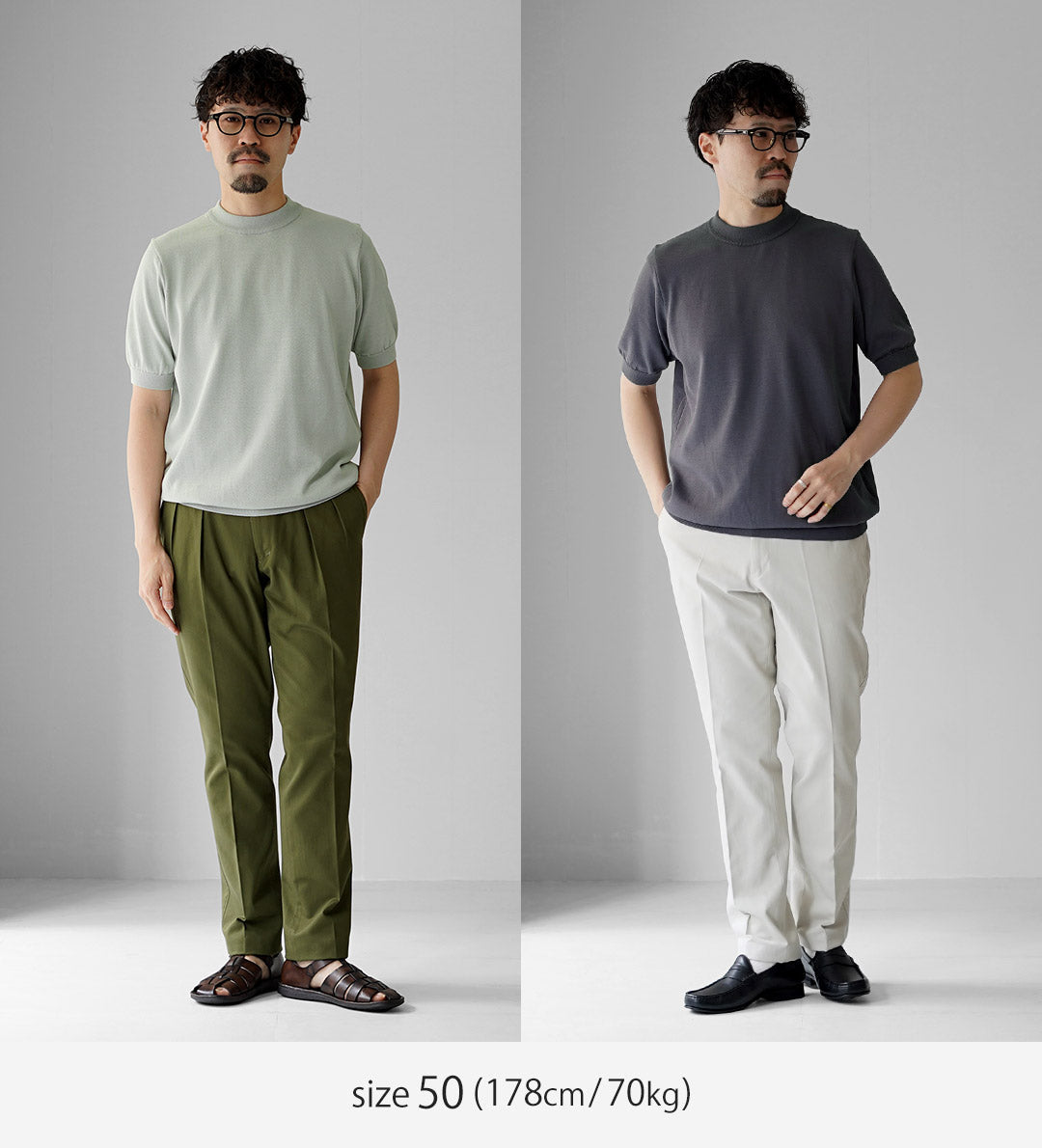 RINASCENTE（リナシェンテ） ハイブリッド ニットTシャツ