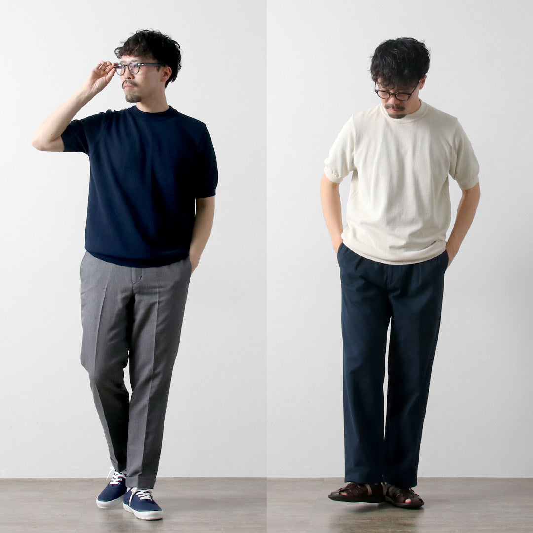 RINASCENTE（リナシェンテ） ハイブリッド ニットTシャツ