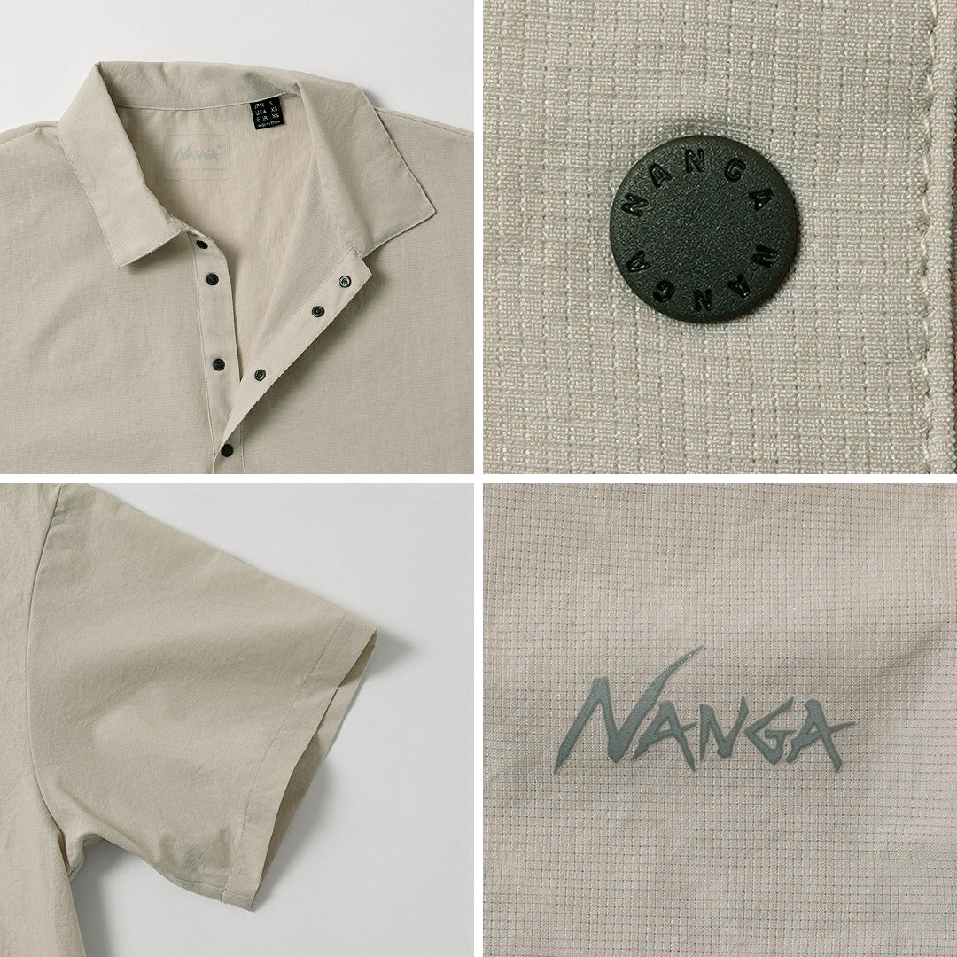 NANGA（ナンガ） ドットエアー コンフィー ポロシャツ