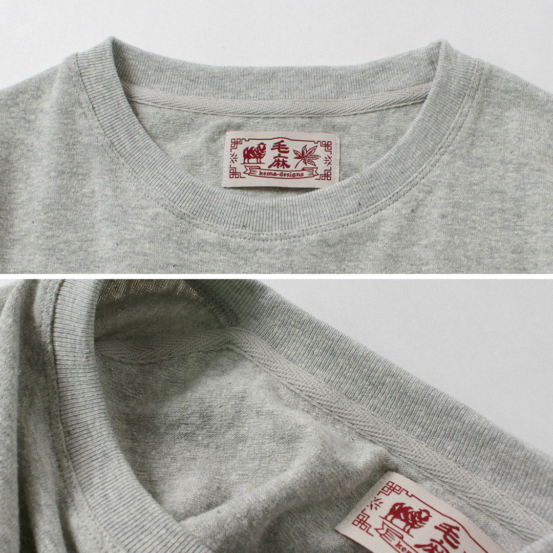 KEMA DESIGNS（ケマデザインズ） ヘンプ/オーガニックコットン リラックスTee Tシャツ 綿麻
